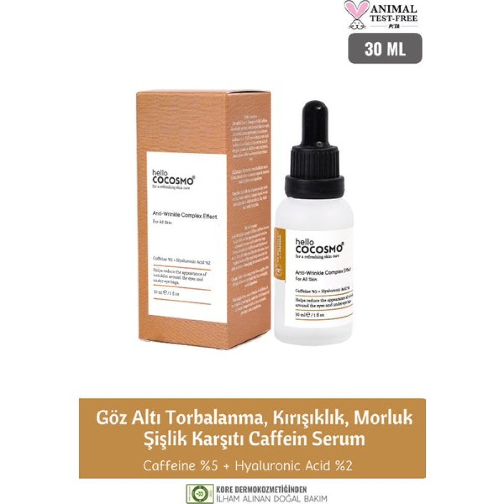 Hello Cocosmo Nemlendiricili Etkili Torbalanma Ve Morluk Karşıtı Aydınlatıcı Kafein Göz Altı Serumu - bakım Göz Kremi Fiyatı