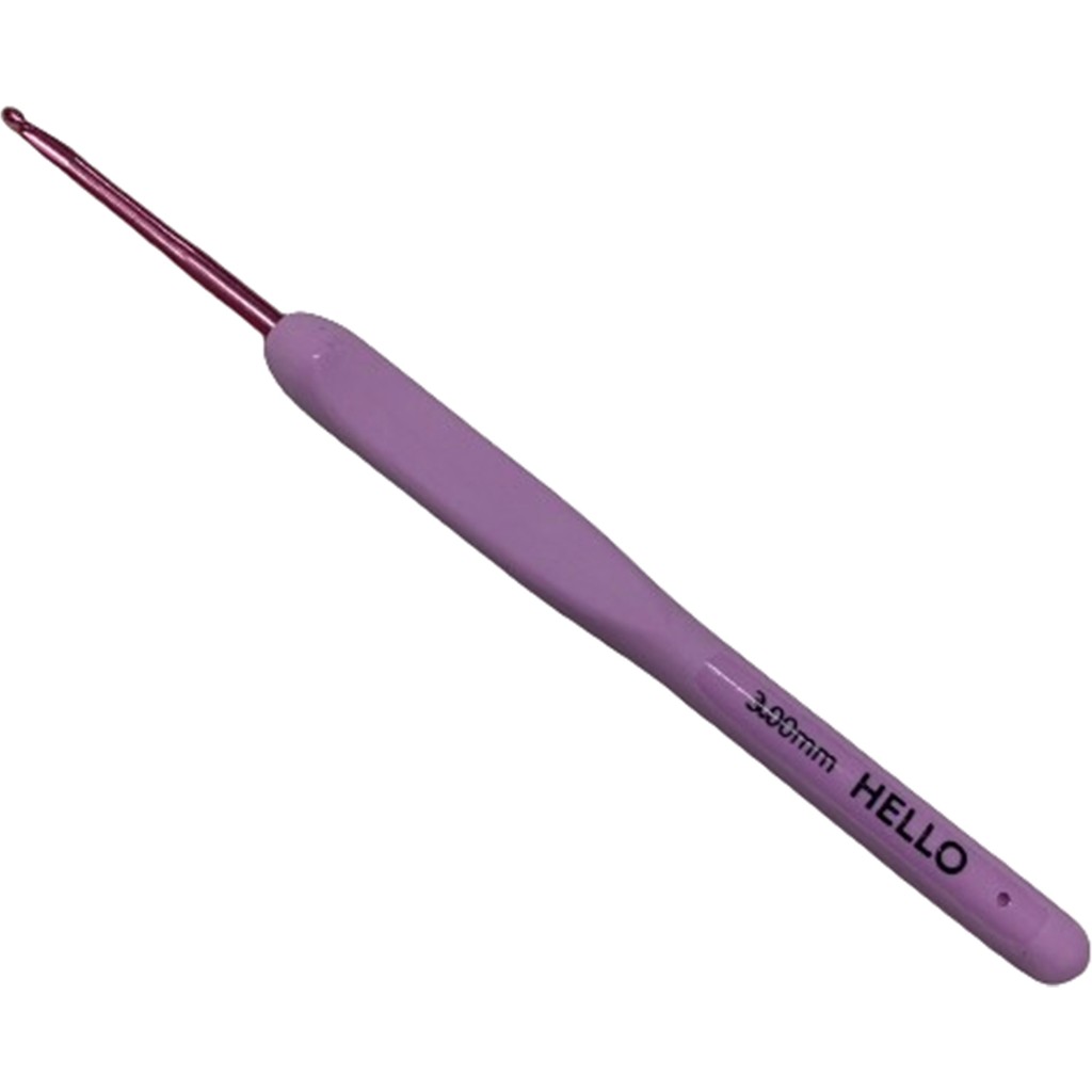 Hello Crochet Hook Silikon Saplı Yün Tığ - 3 mm SSD / Solid State Drive Fiyatı