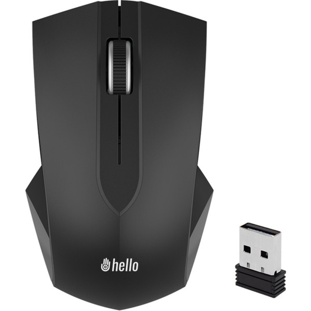 Hello HL-4707 2.4ghz 1200DPI 3D Kablosuz Optik Mouse - Siyah Klavye - Mouse Fiyatı