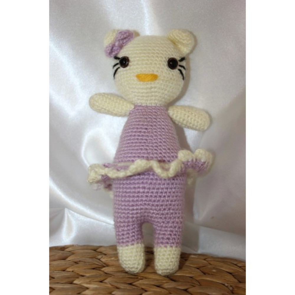 Hello Kitty Amigurumi El Işi Doğal Buzyy Doğal Oyuncak Uyku Arkadaşı - 0 Oyuncak Fiyatı