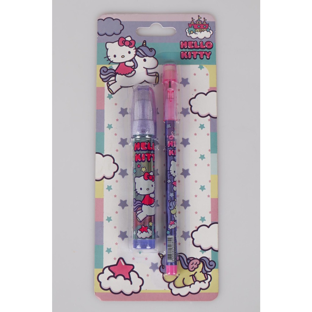 Hello Kitty Dekomus Ile Lisanslı Hello Kıtty 2'li Kırtasiye Seti Silgili Geçmeli Kurşun Kalem ve Roket Silgi - 12M-Krem - 1 Kalem & Yazı Gereçleri Fiyatı
