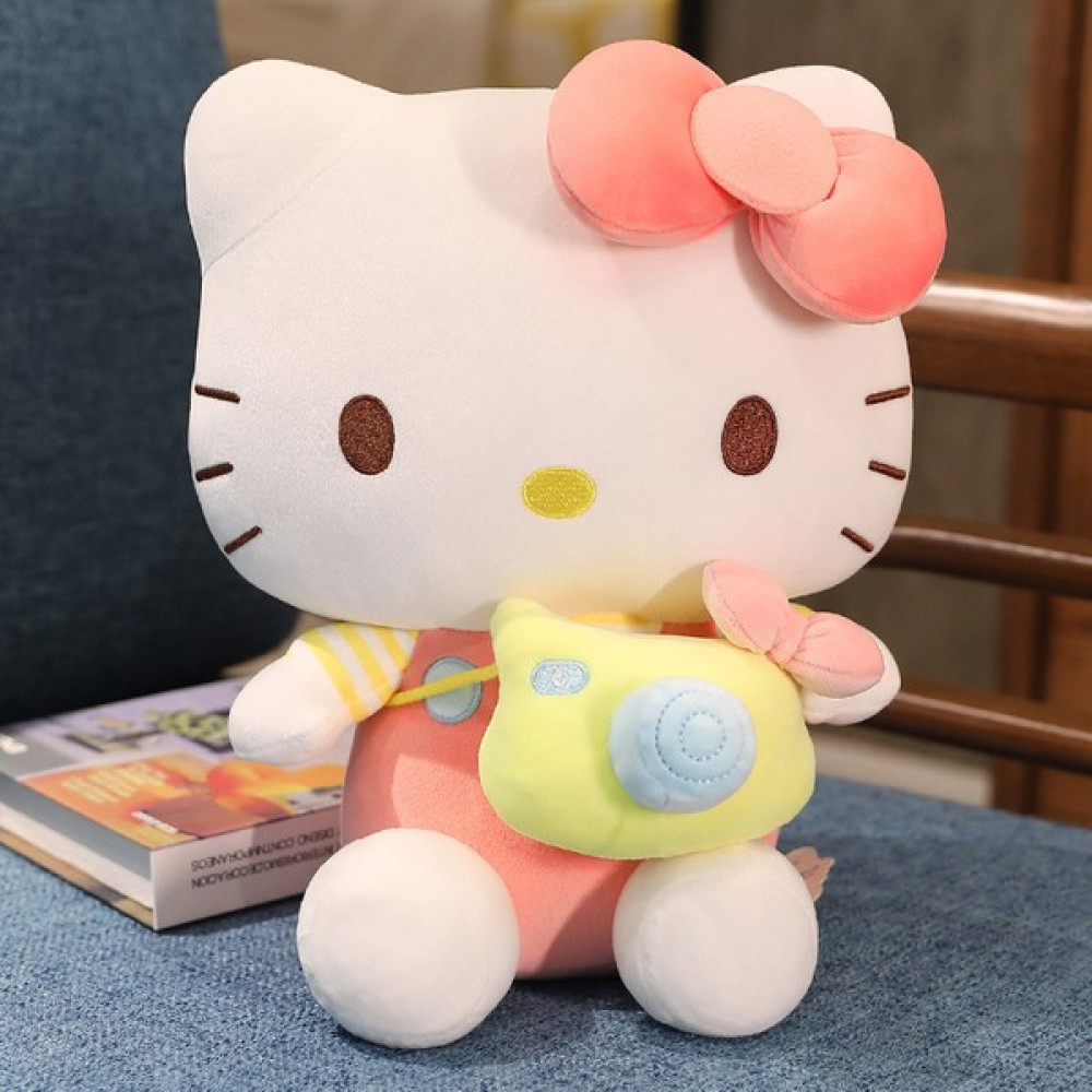 Hello Kitty Kedi Peluş Oyuncak Kızlar İçin Doğum Günü 850G45Cm (Yurt Dışından) - Pembe Peluş Oyuncaklar Fiyatı
