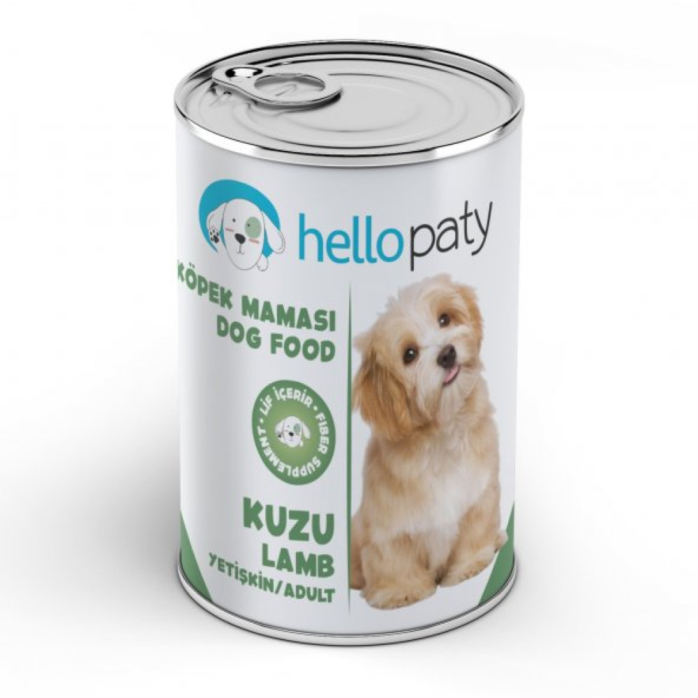 Hello Patty Kuzu Etli Yas Mama Konseve Kopek Mamasi 415Gr ( 24 Adet) Evcil Hayvan Ürünleri Fiyatı