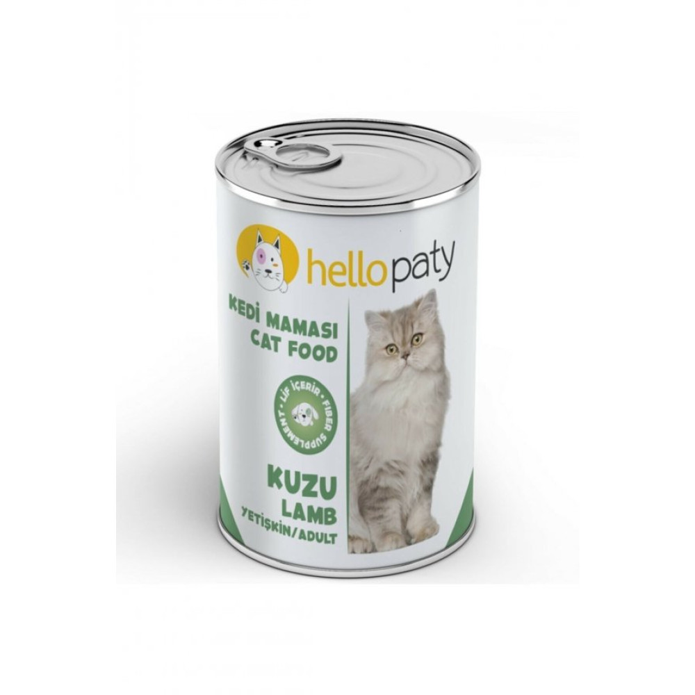 Hello Paty Kedi Mamasi Kuzu Etli 24 Lu 415 Gr Yas Mama Konserve Mama Evcil Hayvan Ürünleri Fiyatı