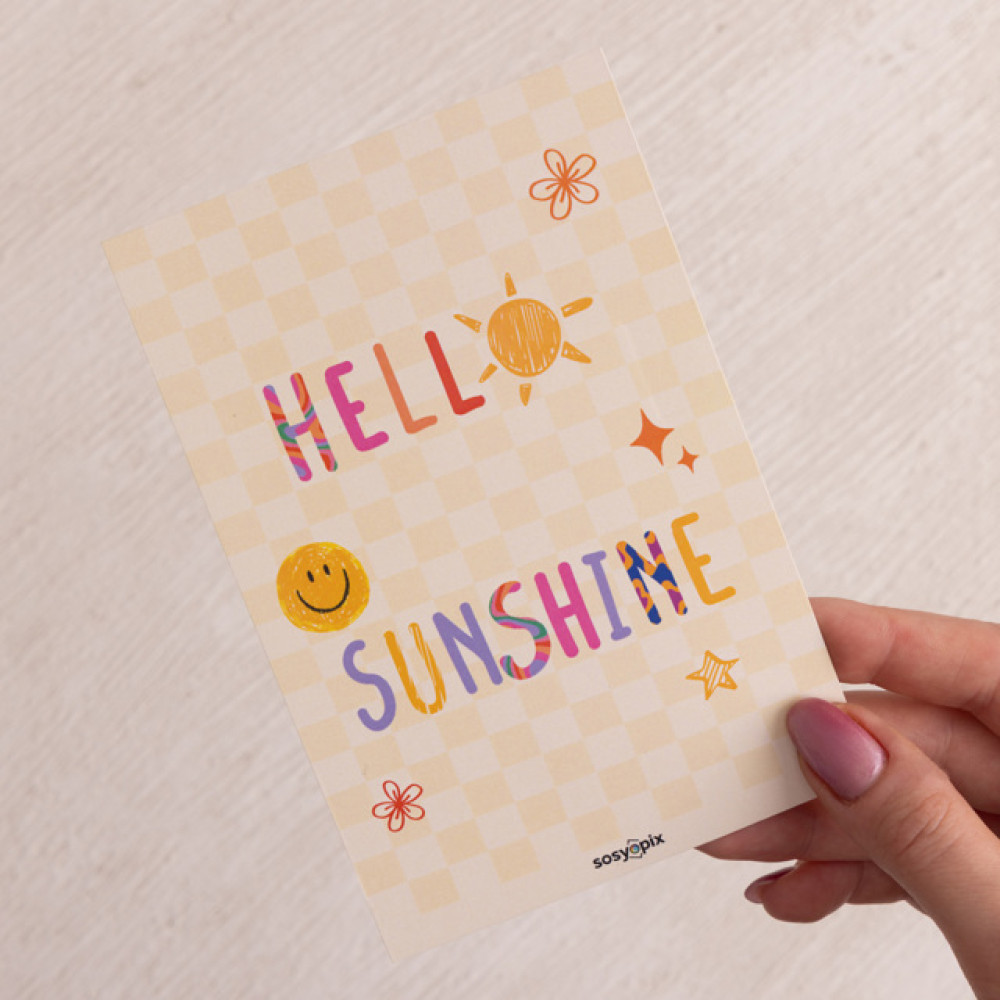 Hello Sunshine Motto Kartı Hediyelik Eşya Fiyatı