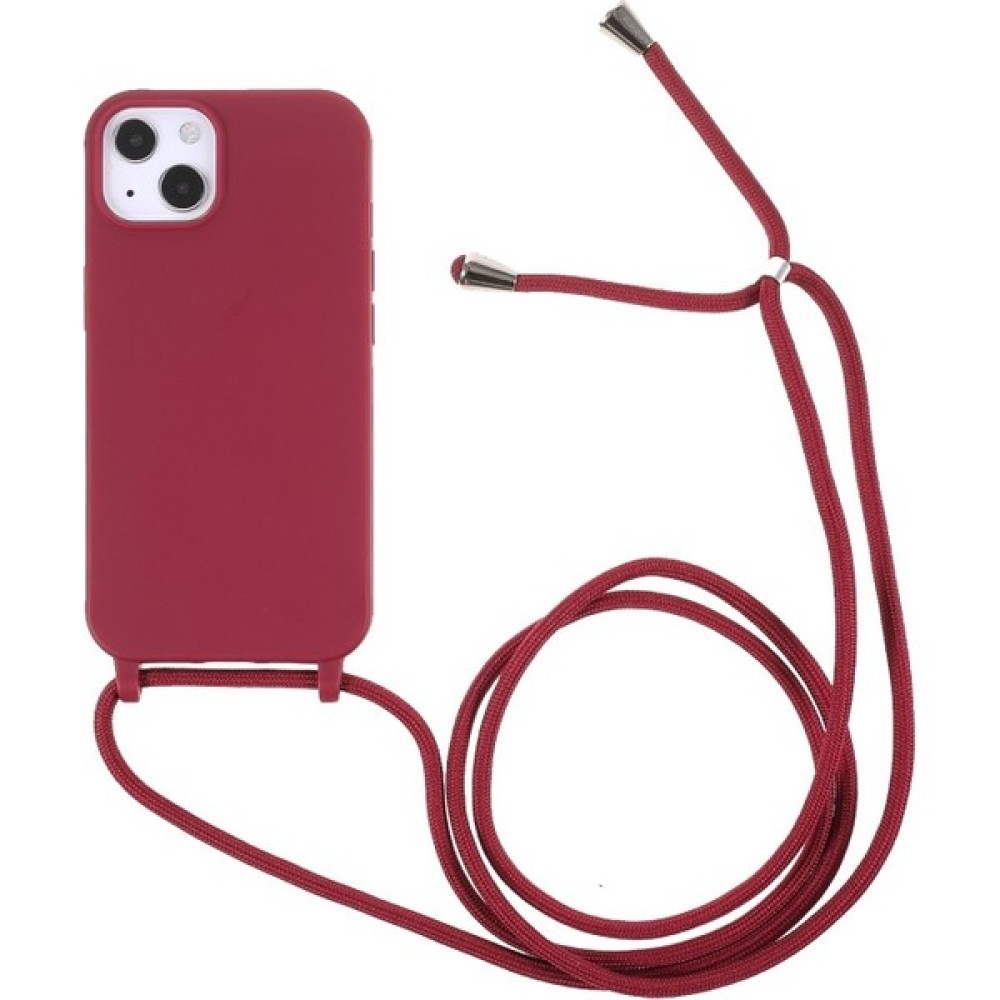 Hello-U Apple iPhone 13 Için Ayarlanabilir Ipli Çizilmez Tpu Telefon Kılıfı - Kırmızı (Yurt Dışından) Cep Telefonu Kılıfı Fiyatı