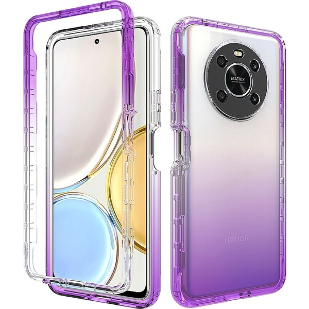 Hello-U Honor Magic 4 Lite 4 Lite 5g / X9 5g / X9 4g Şeffaf Tpu + Pc Telefon Koruyucu Vaka Şık Gradyan Anti-Çizelge Kapağı (Yurt Dışından) - One X9 Cep Telefonu Kılıfı Fiyatı