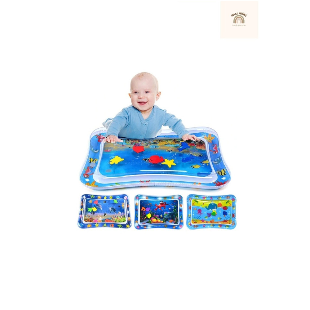 HelloMinies Bebek Su Oyun Matı Tummy Time Karın Üstü Aktivite Zamanı Eğitici Oyuncak Fiyatı