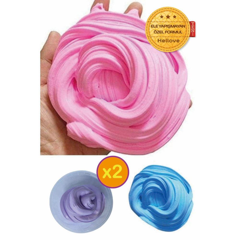 Hellove Slime Oyun Hamuru 2 Li Set Kutulu Hazır Slaym Oyun Hamuru Oyun Takımları Fiyatı