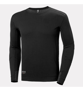 Helly Hansen Workwear Lıfa Bisiklet Yaka Sweatshirt -75117 M-991 BLACK Dağcılık Malzemeleri Fiyatı