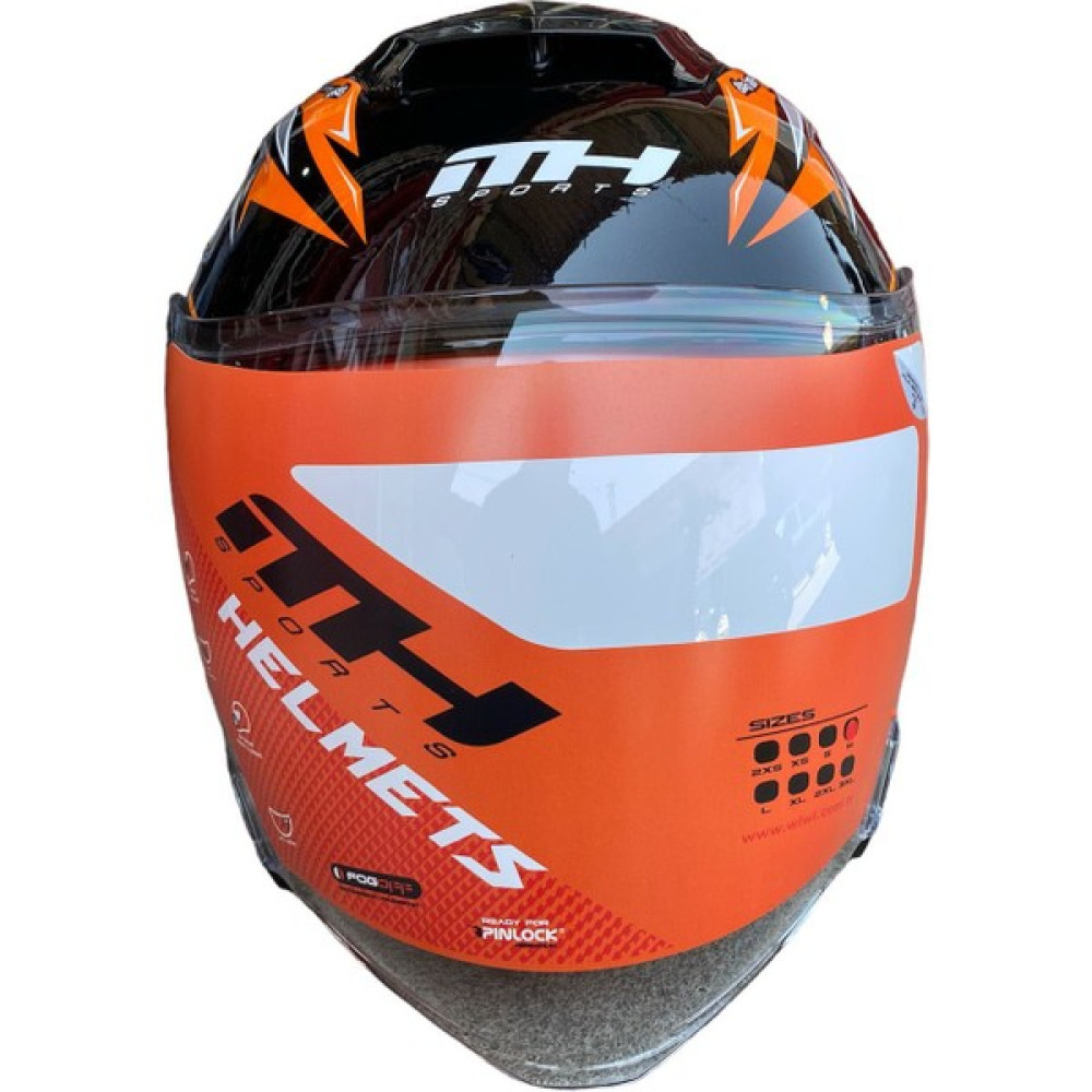 Helmet Motosiklet Yarım Kask Siyah Turuncu Gri L Beden Motorsiklet Kaskları Fiyatı