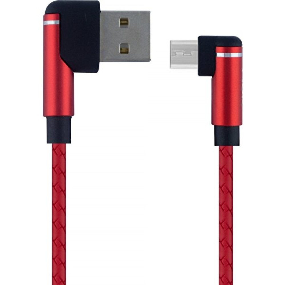 Helt Ht-81 Micro USB L Tipi Yan Data Şarj Kablosu 1m Kırmızı Cep Telefonu Kablosu Fiyatı