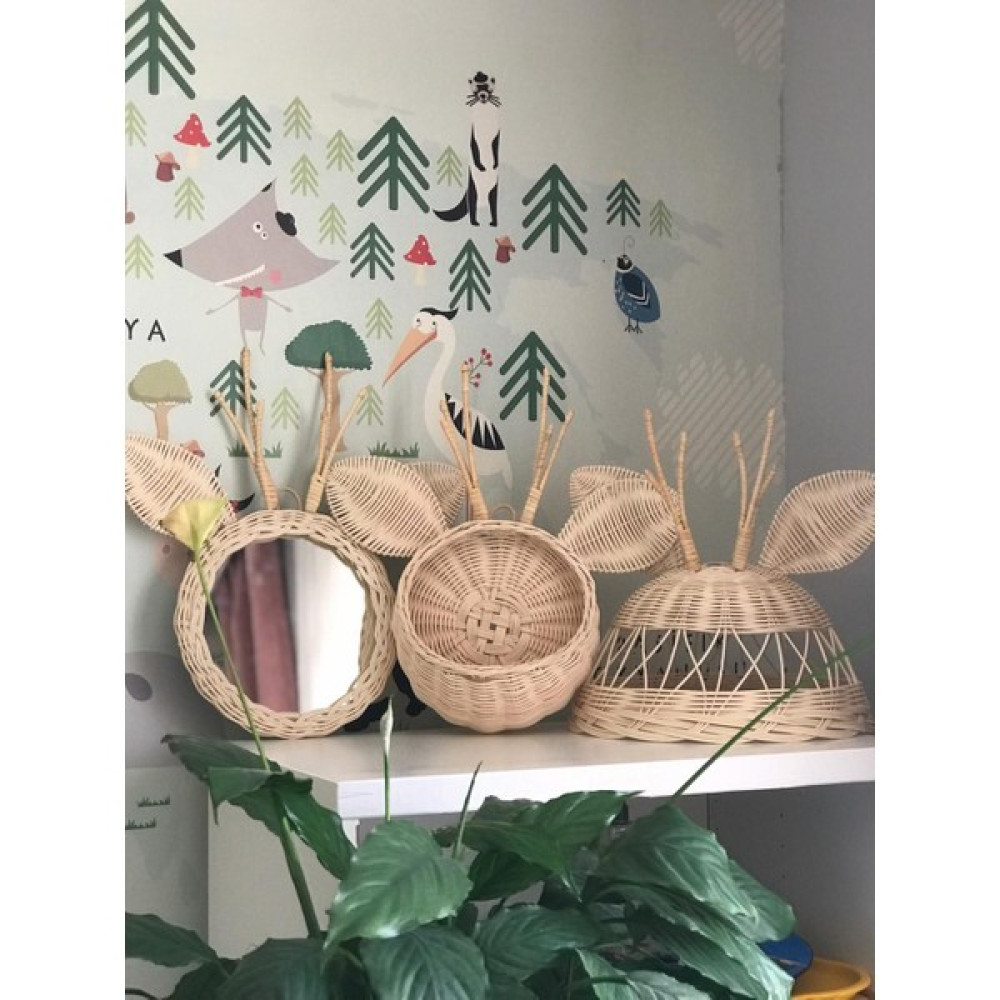Hema Bambu Rattan Geyik Takım - Ekru - 1'li Avize Fiyatı