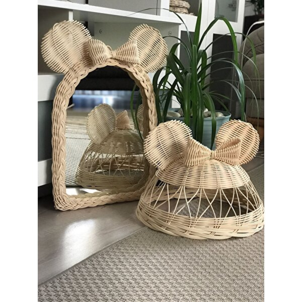 Hema Bambu Rattan Papyonlu Ayna modelimiz - 30 Ayna Fiyatı