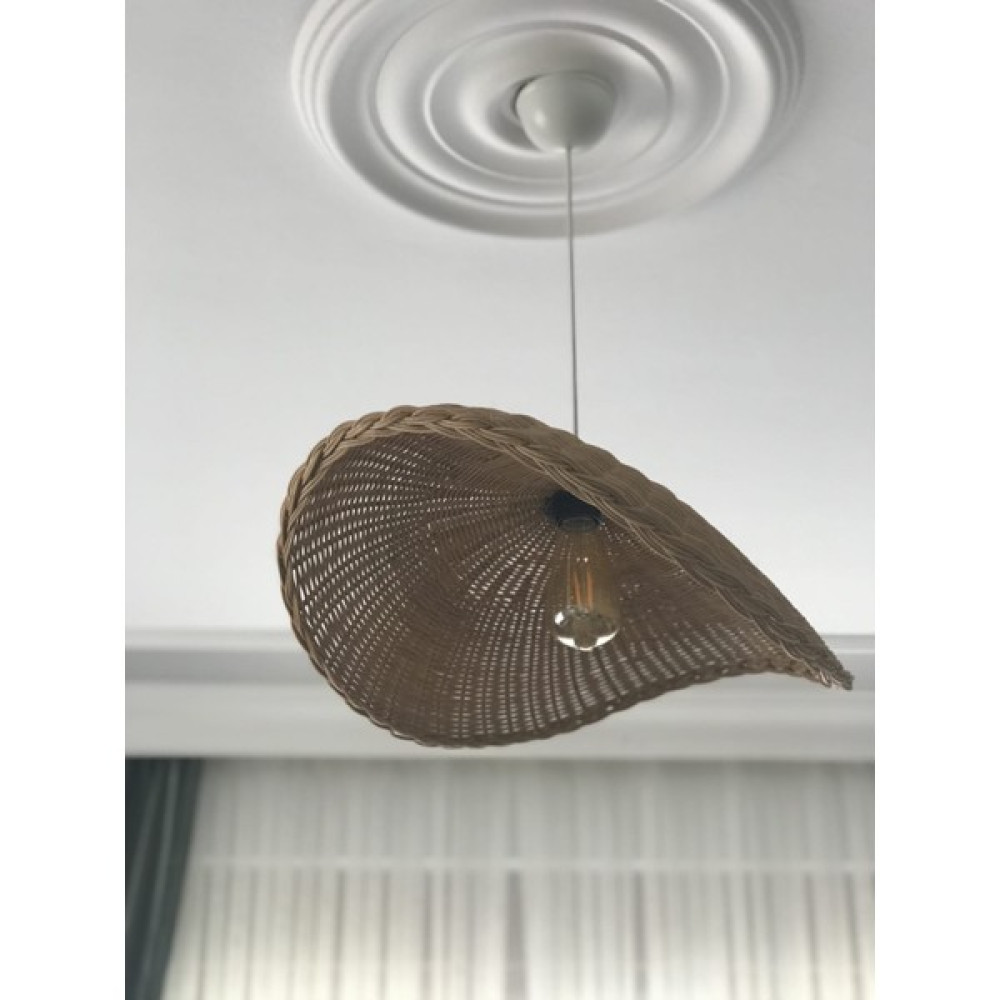 Hema Bambu Rattan Tasarım Avize - Ekru Avize Fiyatı