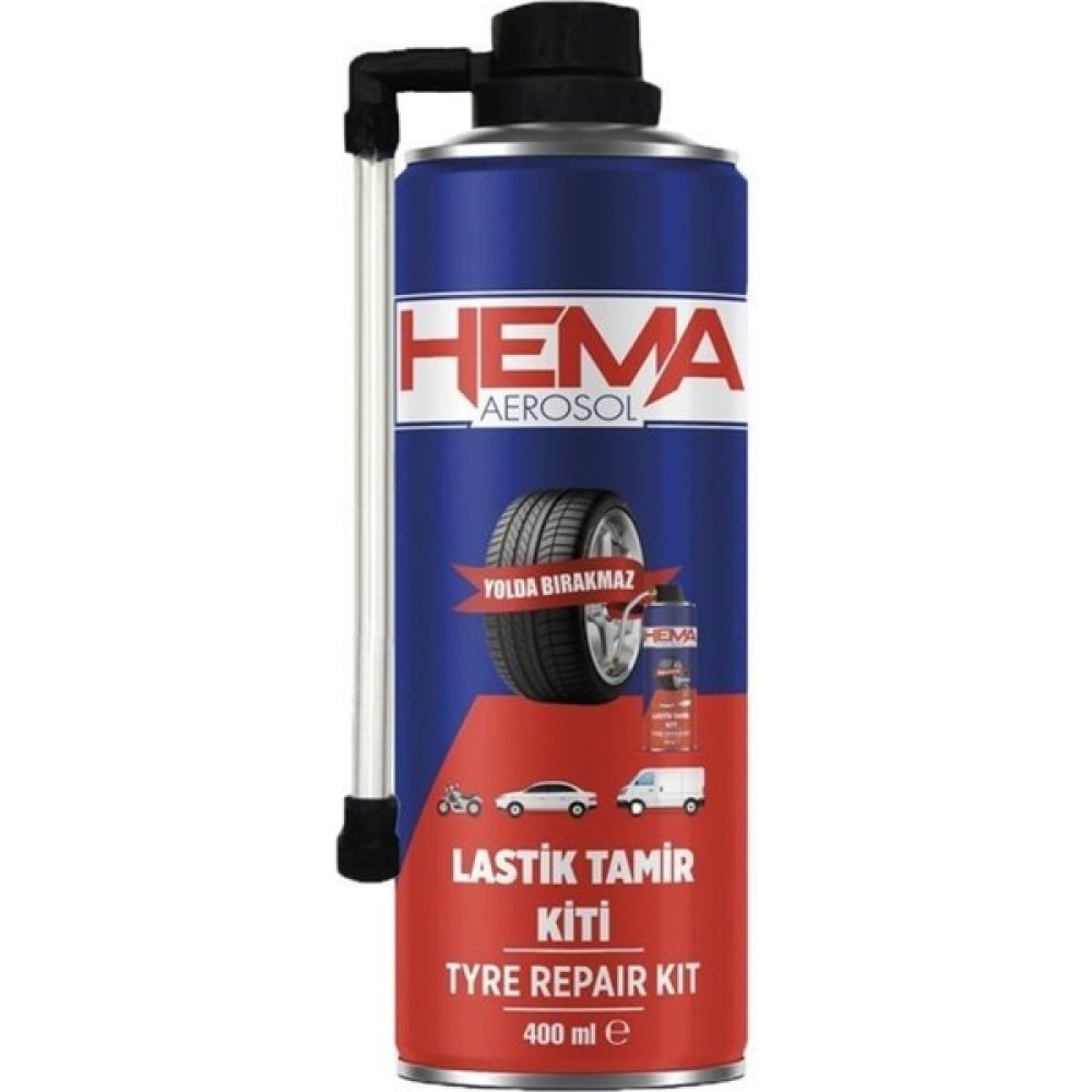 HEMA Lastik Tamir Kiti 400 ml - Mavi Lastikler Fiyatı