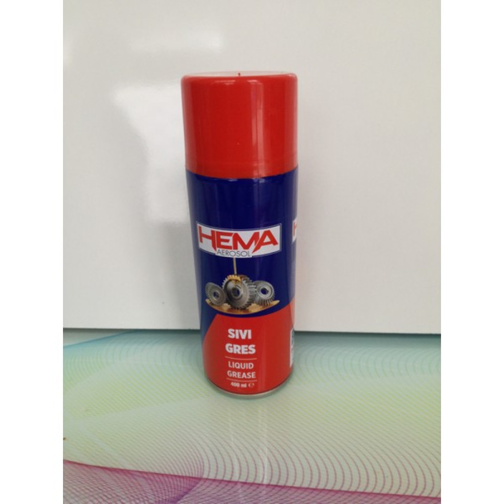 Hema Sıvı Gres 400 ml - 0 RH (+) Kırmızı Oto Boyaları Fiyatı