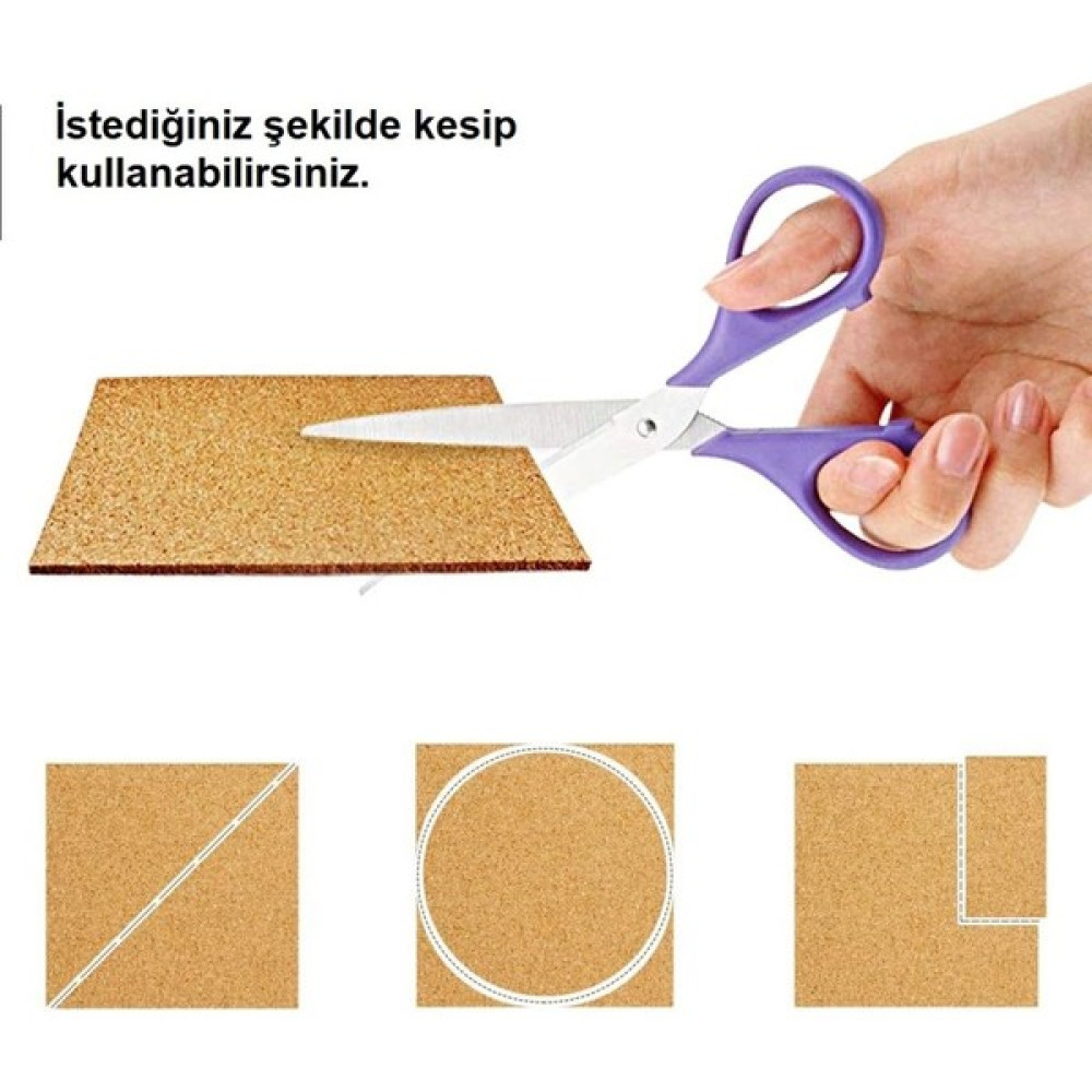 Hemdeucuz Zemin Koruyucu Mantar 30 x 30 cm 2 Adet Pano Fiyatı