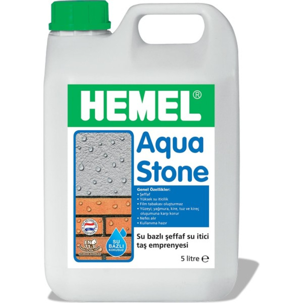 Hemel Aqua Stone - Taş Emprenyesi - 5 Lt Boya Malzemeleri Fiyatı