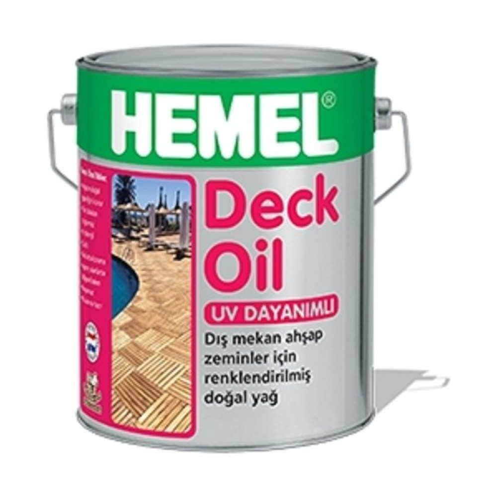 Hemel Deck Oil Renk Deck Boyası 2,5 Lt - Teak Boya Malzemeleri Fiyatı