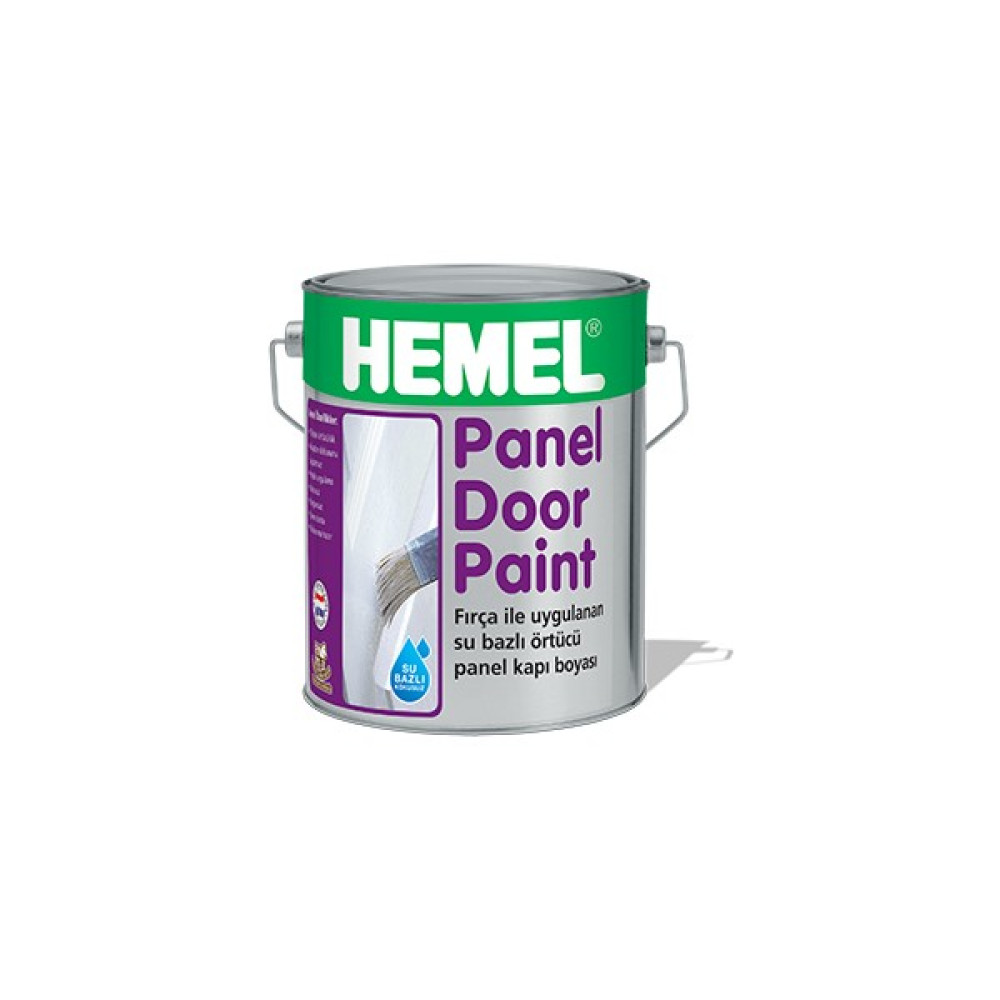 Hemel Su Bazlı Panel Kapı Boyası Beyaz - 2,5 Lt İç Cephe Duvar Boyası Fiyatı