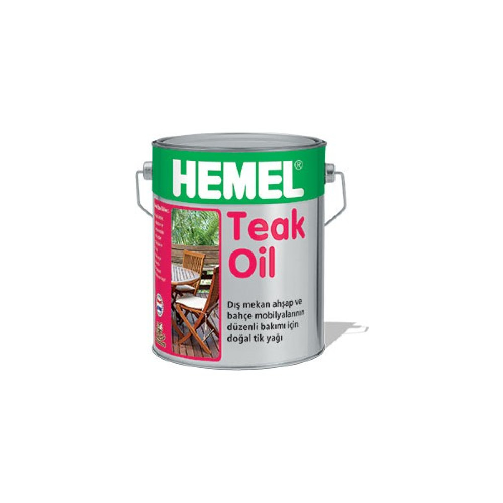 Hemel Teak Oil Tik Yağı 5 Litre - 5 lt Nalburiye & Hırdavat Fiyatı