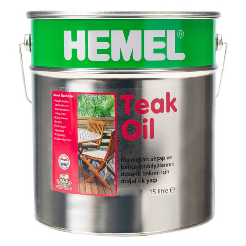 Hemel Teak Oil Yağ Teak Yağı 15 Lt İç Cephe Duvar Boyası Fiyatı