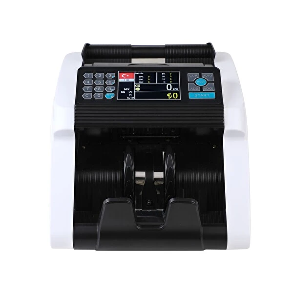 Hemes Kaan Mix TL ve Euro Karışık Dolar Adet Sayım Kontrollü Ofis Tipi Para Sayma Makinesi (Sesli Konuşma) Para Sayma Makinesi Fiyatı