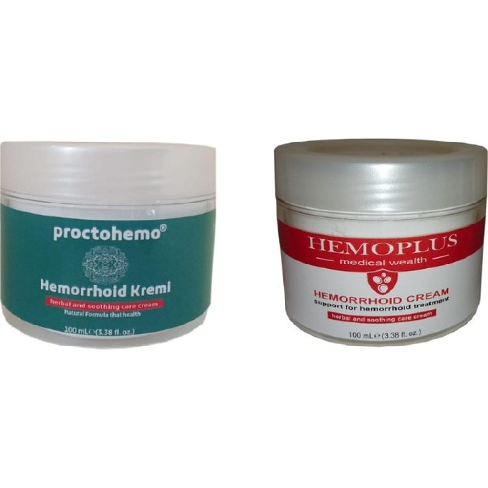 Hemoroidin Kremi Seti Hemoplus&proctohemo Gece&gündüz Krem Seti Nemlendiriciler Fiyatı