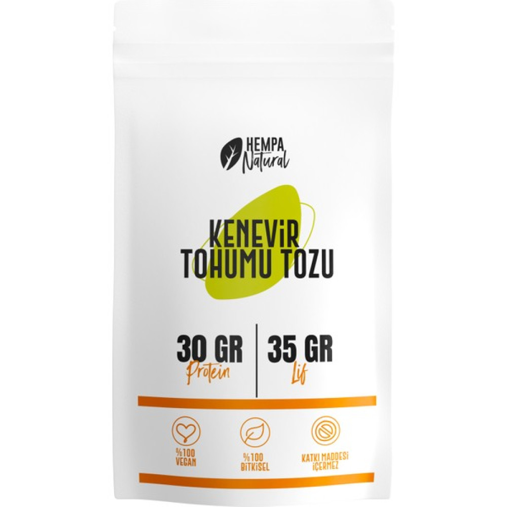 Hempa Natural Kenevir Tohumu Tozu - 200 gr Protein Tozları Fiyatı