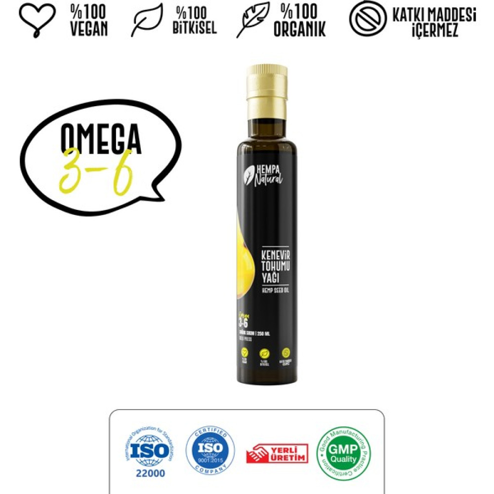 Hempa Natural Kenevir Tohumu Yağı - 250 ml Oto Boyaları Fiyatı
