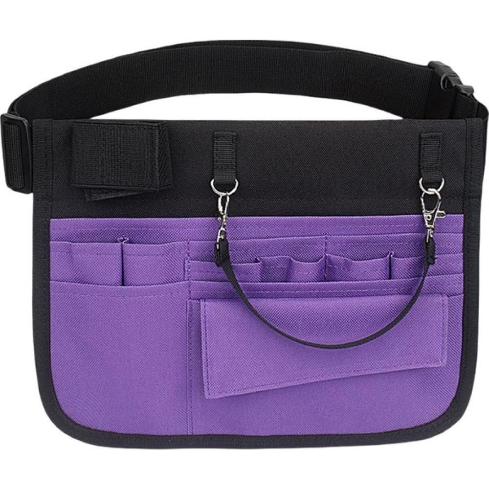 Hemşireler Koruma Bel Çanta Ayarlanabilir Fanny Pack Poşeti Oxford Bez Aksesuarları Mor Bayan Cüzdan Fiyatı