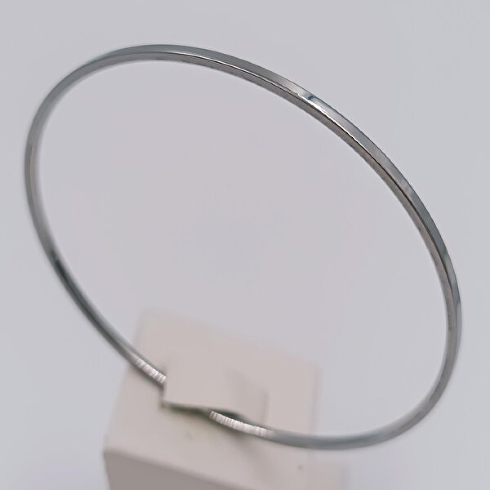 Hena Çelik Silver Ajda Bilezik 6,5 cm - Gümüş - 6 cm Altın, Takı & Aksesuar Fiyatı