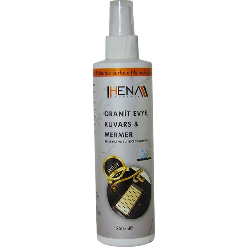 Hena Surface Granit Evye Kuvars Mermer Besleyici ve Su İtici Solüsyon 250 ml Parlatıcı ve Temizleyiciler Fiyatı