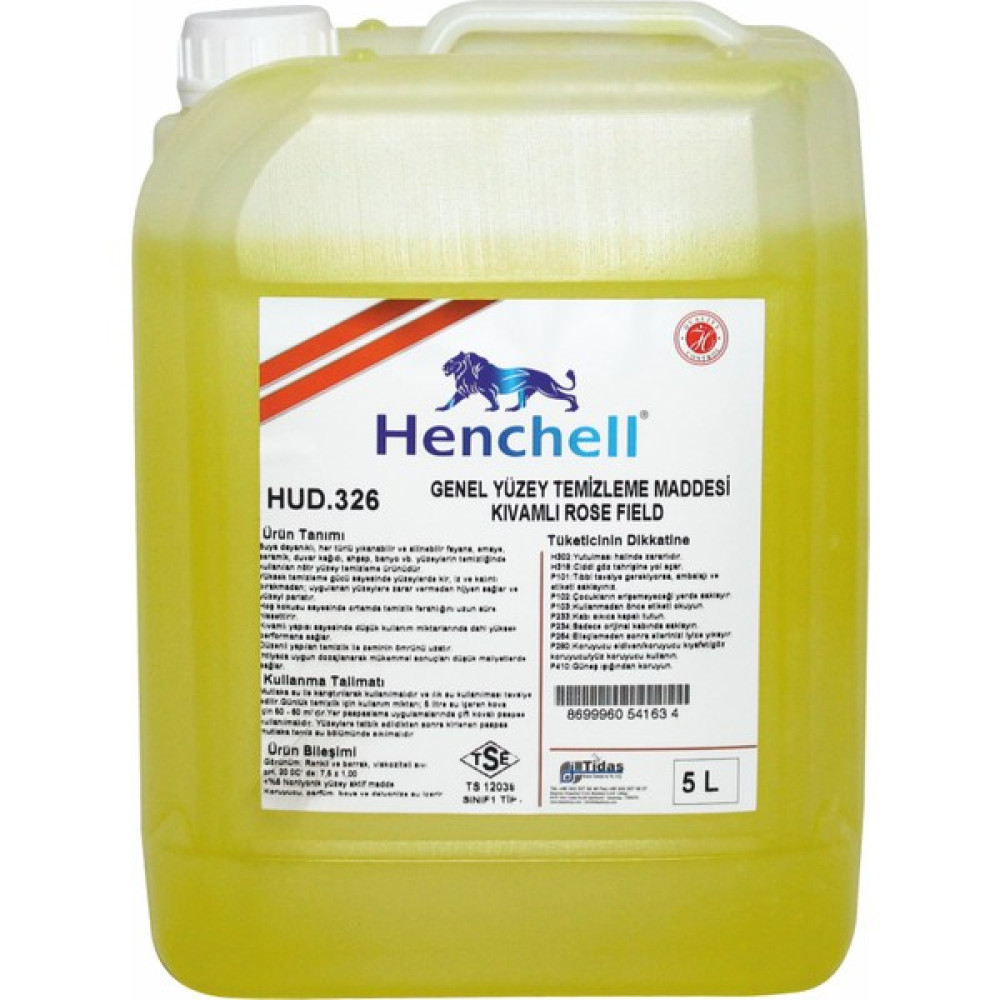 Henchell Genel Yüzey Temizleme Maddesi Ultra Rosefıeld 5 kg Oto Boyaları Fiyatı