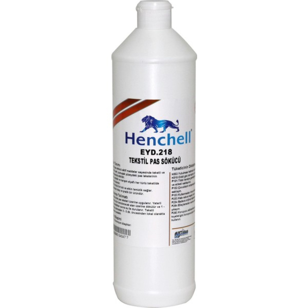 Henchell Tekstil Pas Sökücü 750ML - 750 ml Çamaşır Yıkama Fiyatı