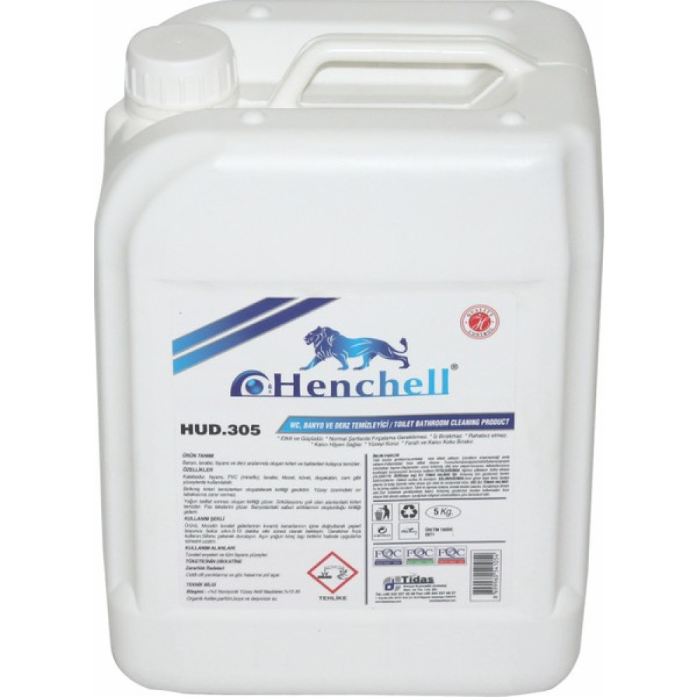 Henchell Wc Banyo ve Derz Temizleyici 5 kg Temizlik Malzemeleri Fiyatı