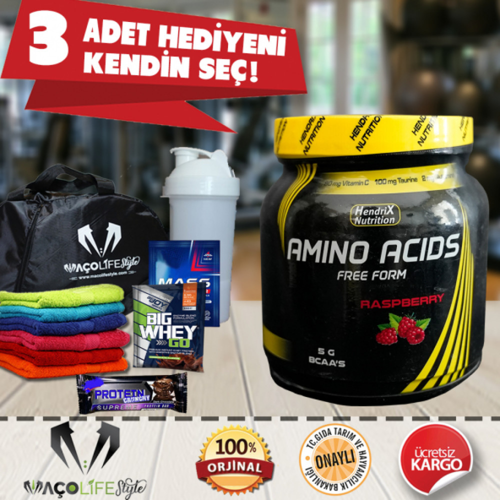 Hendrix Amino Acids 500 Gr + 3 Hedıye Protein Tozları Fiyatı