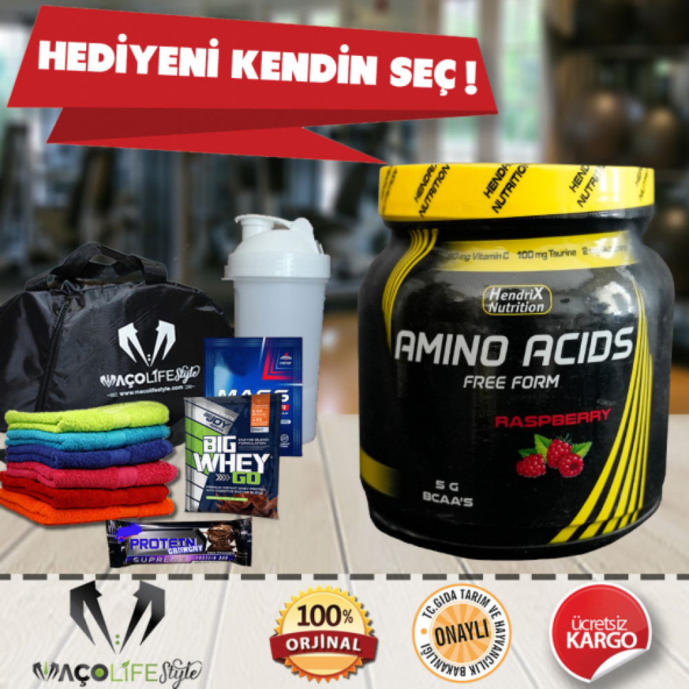 Hendrix Amino Acids 500 Gr + Hedıyenı Kendın Sec! Protein Tozları Fiyatı