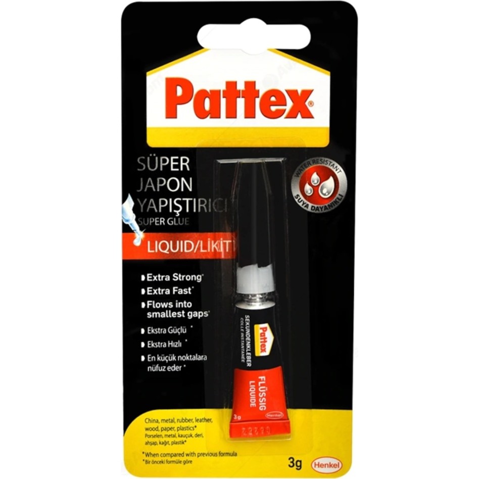 Henkel Pattex Süper Japon 3g-1304-0063-3507 Yapıştırıcı - Tutkal Fiyatı