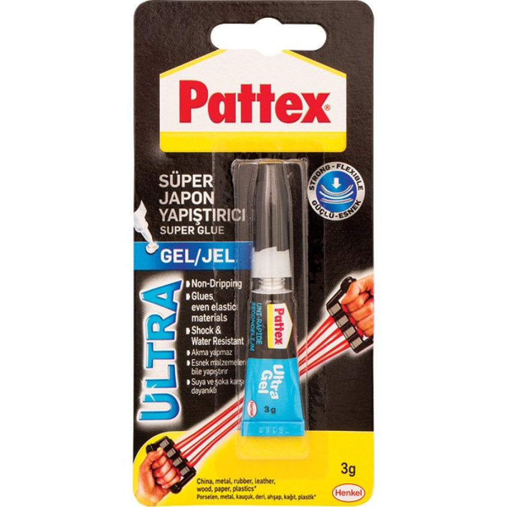Henkel Pattex Ultra Gel Süper Japon Yapıştırıcı 3 gr Yapıştırıcı - Tutkal Fiyatı