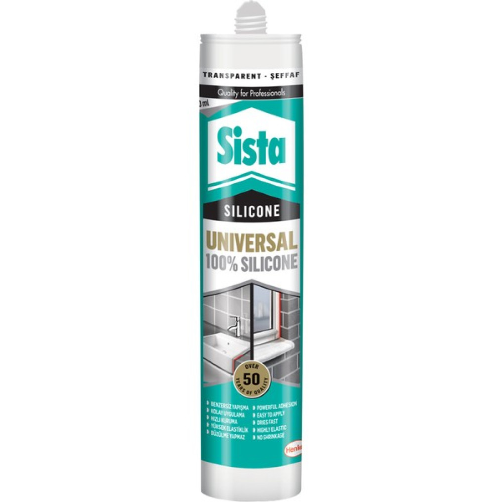 Henkel Sista Universal %100 Silikon Beyaz 280 ml Oto Boyaları Fiyatı