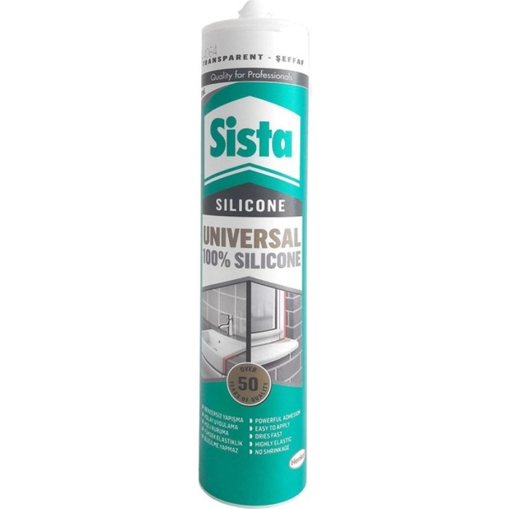 Henkel Sista Üniversal Şeffaf Silikon 280 ml Oto Boyaları Fiyatı