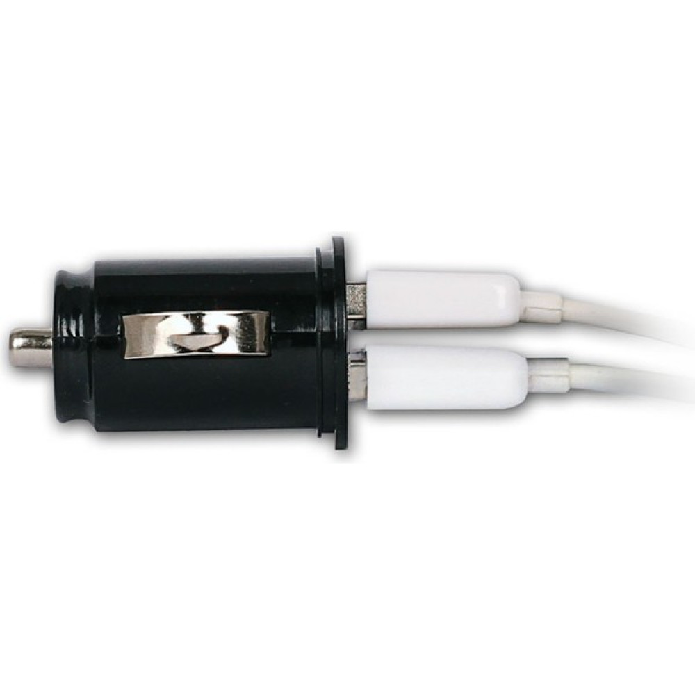 Hepbidolu 5V 2.1A Ipad, Tablet, Telefon USB Araç Şarj Adaptörü - Siyah - Çift USB Laptop Adaptör Fiyatı
