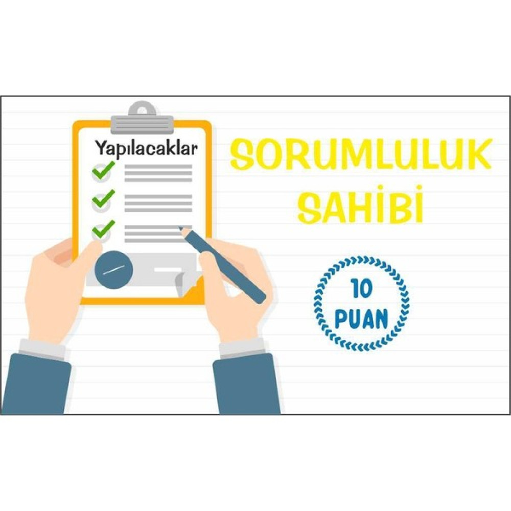 hepenuygun Sorumluluk Sahibi Öğrenci Başarı Kartı 25'li Defter & Kağıt Ürünleri Fiyatı