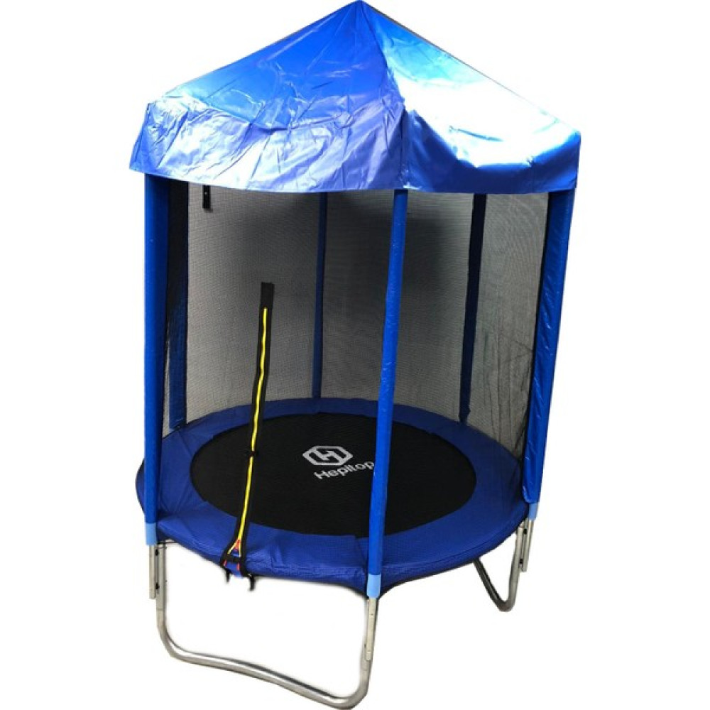 Hepitop 183 cm Çatılı Trambolin Fileli Outdoor Bahçe Tipi Şapkalı Trambolin Kondisyon Aletleri Fiyatı