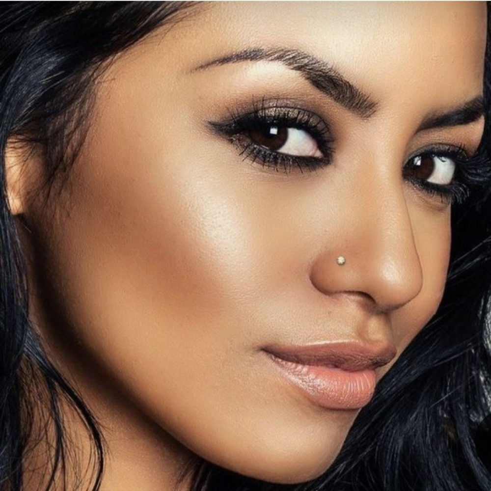 Heppii 925 Ayar Tektaş Hızma Burun Piercing 2 mm - Çok Renkli Altın & Gümüş Piercing Fiyatı
