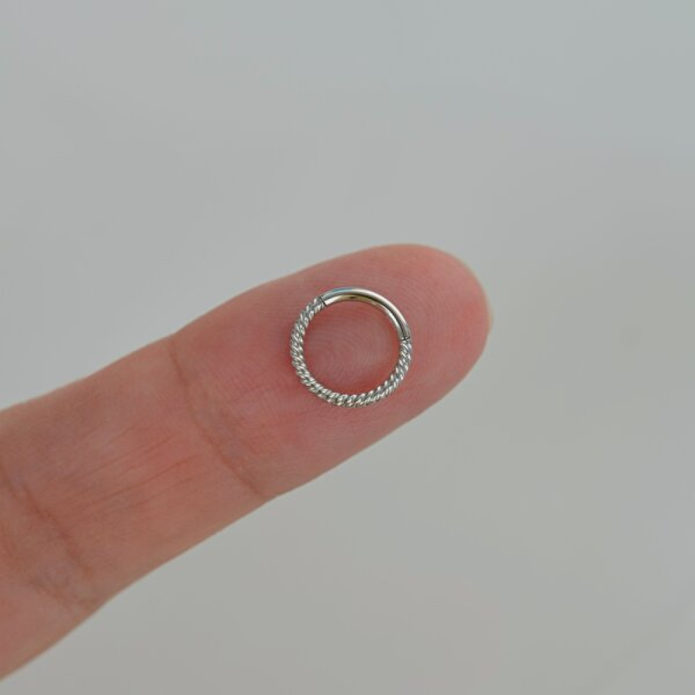 Heppii Cerrahi Çelik Silver Renk Burgu Tragus Helix Piercing Kıkırdak Altın & Gümüş Piercing Fiyatı
