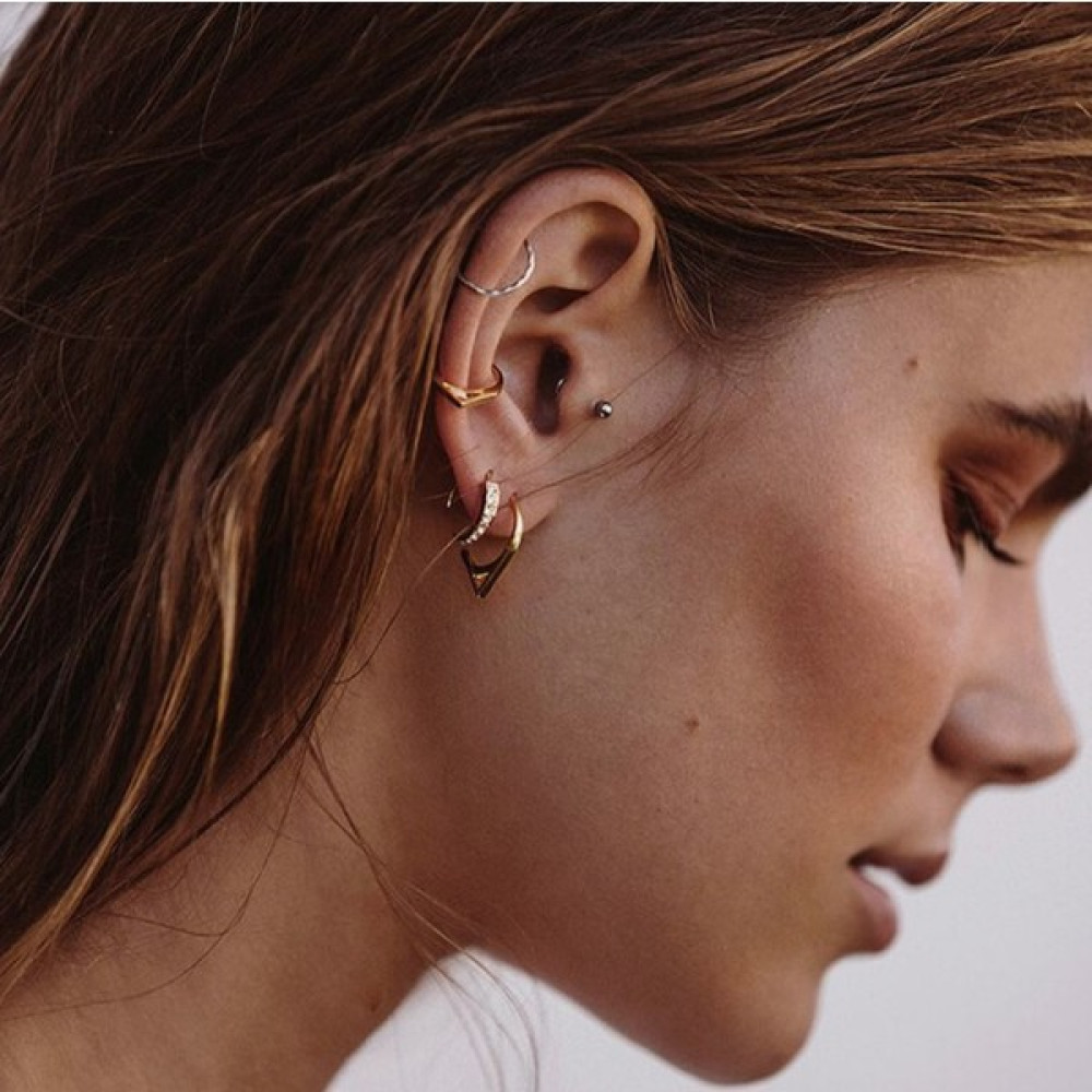Heppii Cerrahi Çelik Top Piercing Tragus Helix Lob Conch Kııkırdak 6 mm Silver Renk - Çok Renkli Altın & Gümüş Piercing Fiyatı