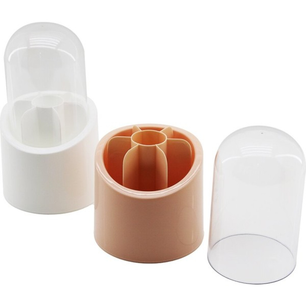Hepsi Bayi Plastik Hazne Kristal Mika Fanus Kapak - Organizer - 7 Bölmeli Kapsül Oto Boyaları Fiyatı